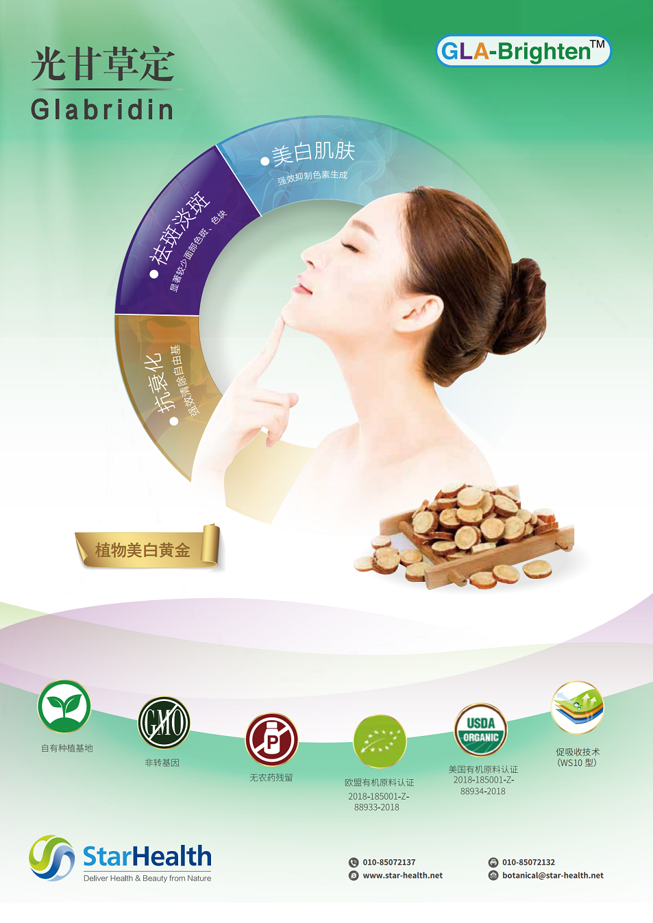 光甘草定90~98% - Glycyrrhiza glabra